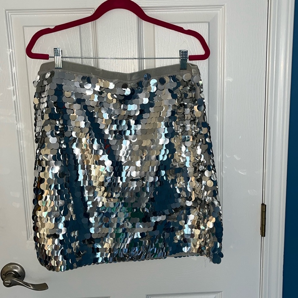 And Taylor skirt gray size 14